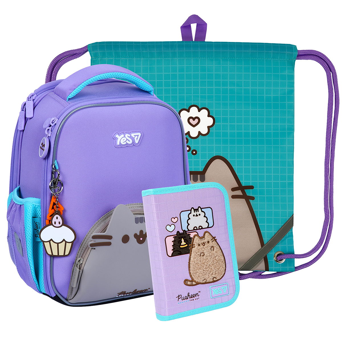 Набір колекційний Yes H-100S "Pusheen Summer", 550666