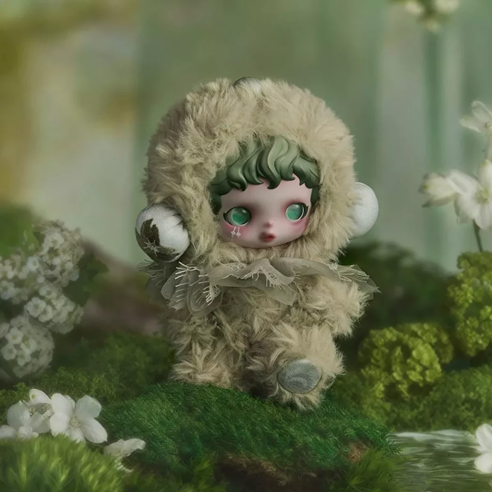 Іграшка м’яка-сюрприз з колекційною фігуркою Skullpanda серії  L’impressionnisme Plush Doll, SPLS-01 картка товару
