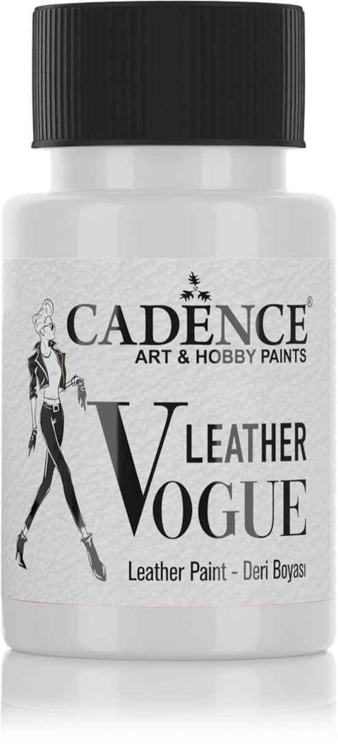 Фарба по шкірі Vogue Leather Paint, 50 мл,білий, 470563