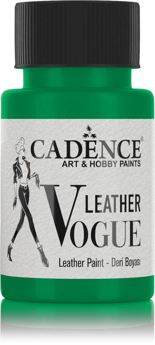 Краска по коже Vogue Leather Paint, 50 мл,зеленый, 470572