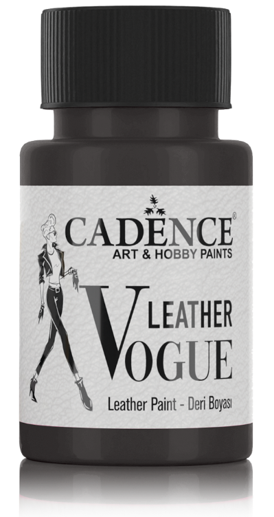 Фарба по шкірі Vogue Leather Paint, 50 мл,коричневий, 470573