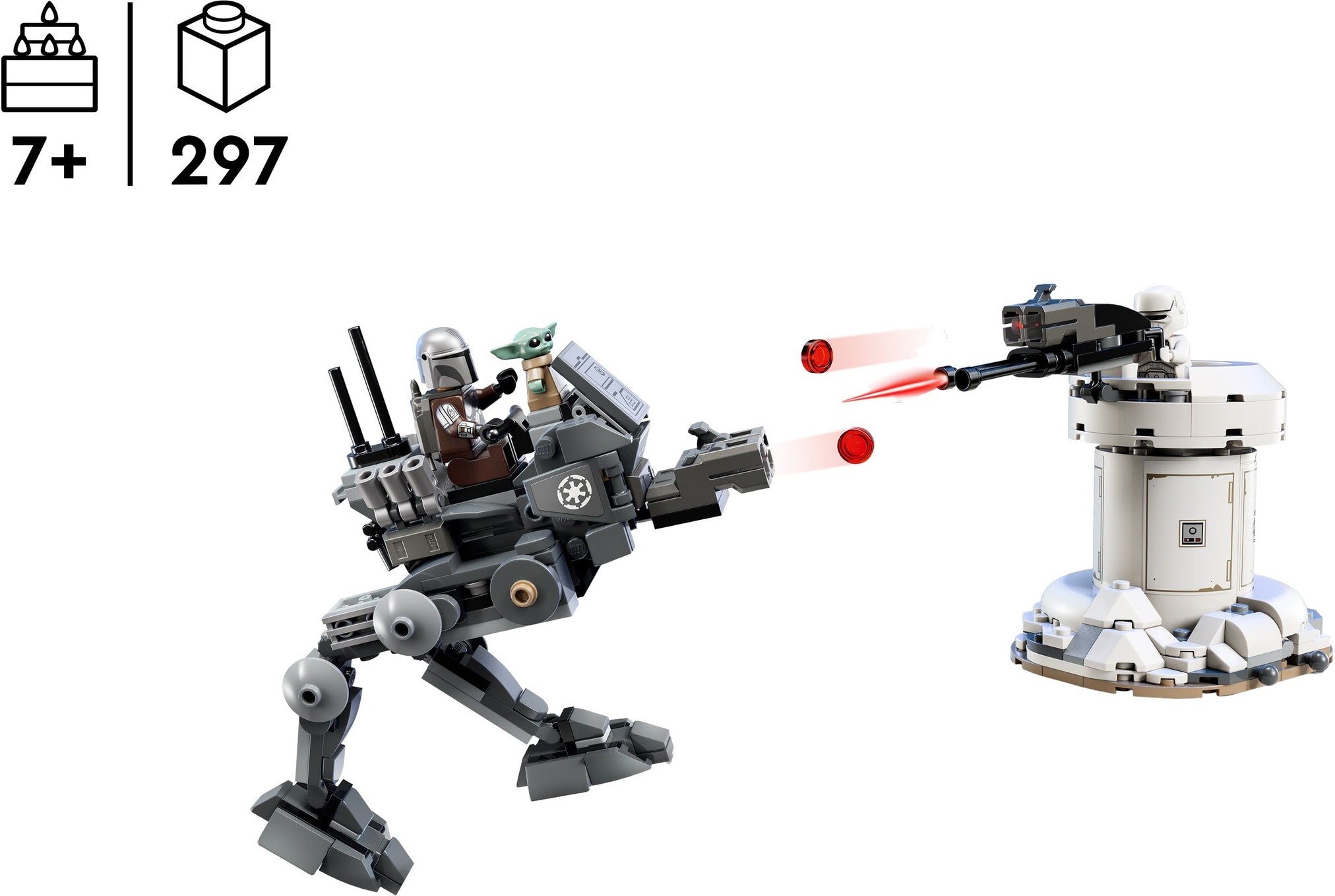 Конструктор Lego Star Wars "Атака AT-RT™", 75444 фото