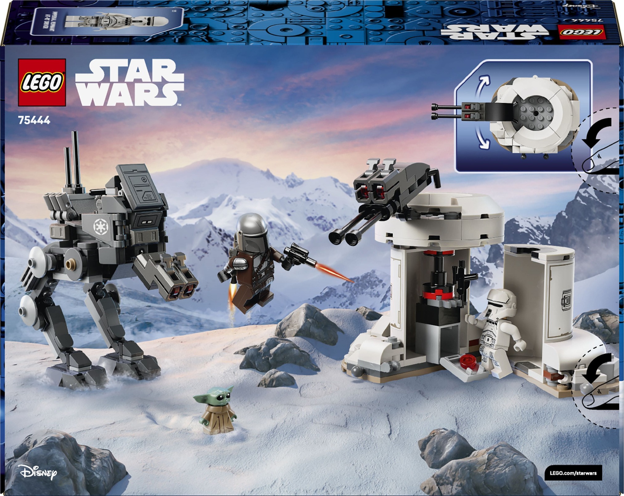 Конструктор Lego Star Wars "Атака AT-RT™", 75444 изображение товара