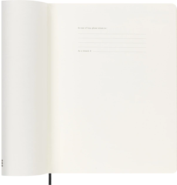 Щотижневик 2026-2027 середній / Чорний М’який, Moleskine, DSB18WN3Y27 фото