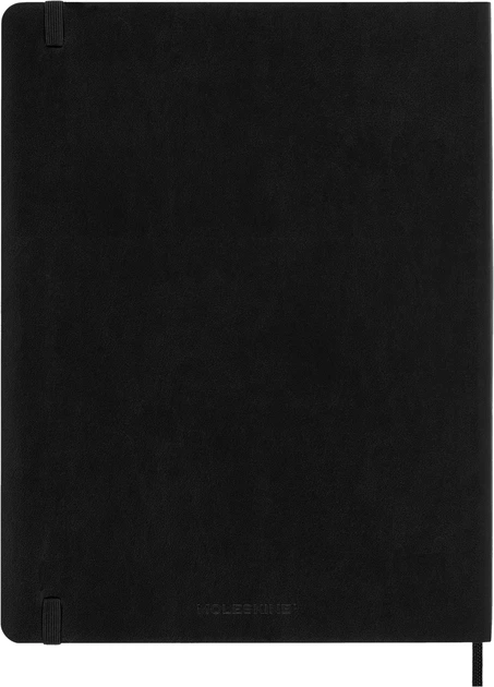 Щотижневик 2026-2027 середній / Чорний М’який, Moleskine, DSB18WN3Y27 зовнішній вигляд