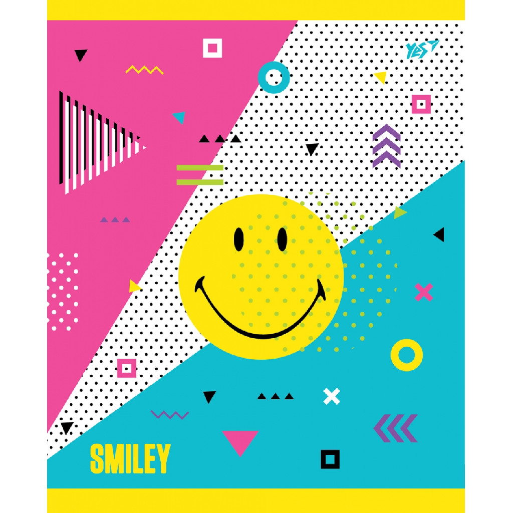 Зошит 96 кл. YES "Yellow Smiley" 763308