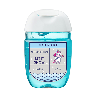 Антисептик для рук "Let it snow" 29 мл, MR0050, Mermade