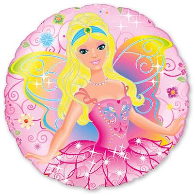 Шар воздушный 18" Фея на розовом Ф , 1202-1098