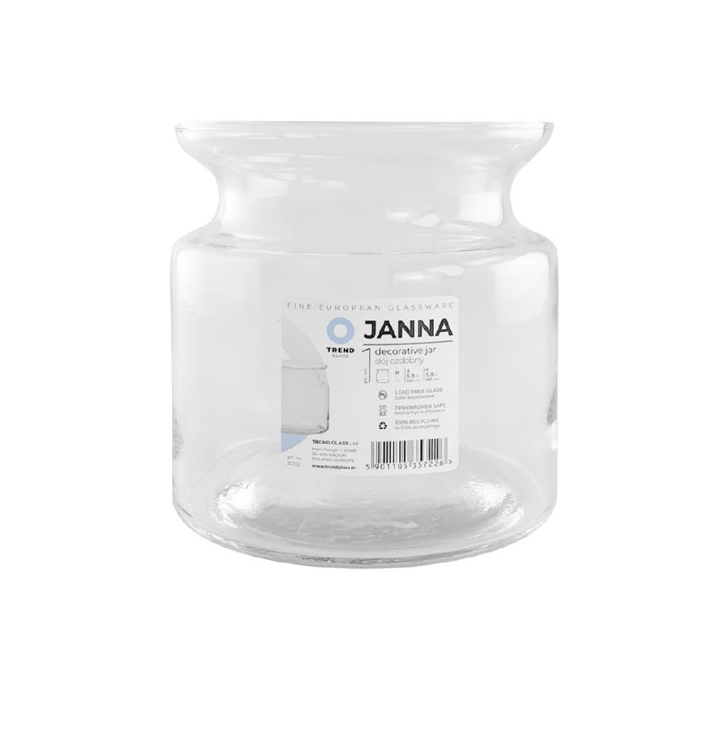 Ваза Janna 15 см, 35722 Trendglass