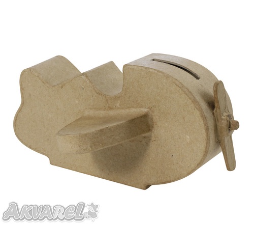 Заготівка з пап`є-маше "Ящик для грошей літак" AC450O