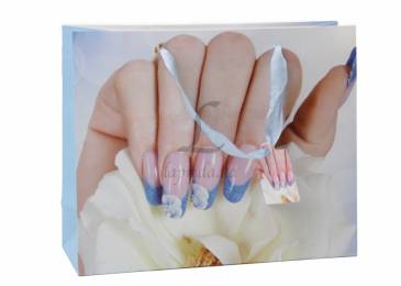 Подарунковий пакет "Nails&Flowers" 42*12*32 см, 3-2933