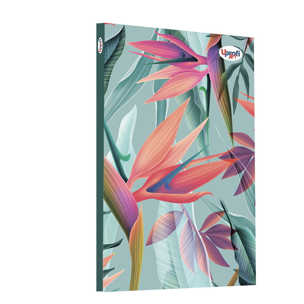 Блокнот B6 "Abstract flower" green, 900602, TM Profiplan 