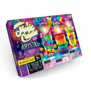 Набір для творчості "Magic candle crystal" параф. свічки з кристалами, MgC-02-01