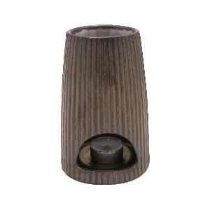 Аромалампа Scentchips круглая ребристая 10*15,2 см, бронзовый, 850050