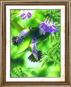 Схема для вишивання бісером СБ-248 25*33 см на авторській канві ТМ "Чарівна мить"