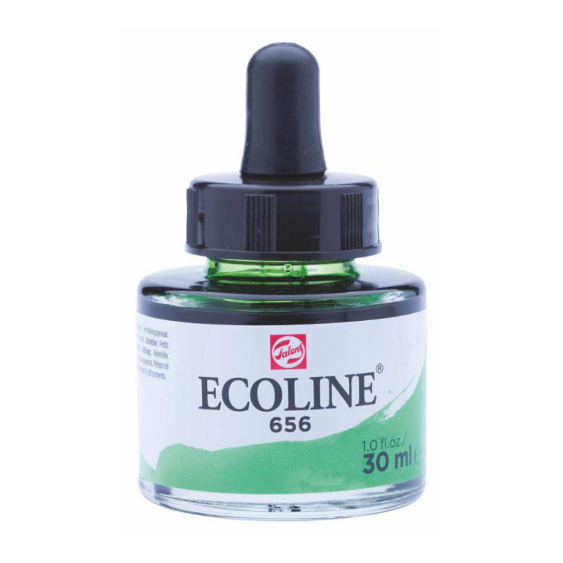 Фарба акварельна рідка Ecoline, (656), Зелена лісова, 30 мл, Royal Talens