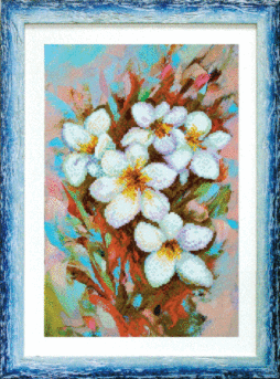 Схема для вышивания бисером СБ-117 22,5*34,5 см на авторской канве ТМ "Чарівна мить"