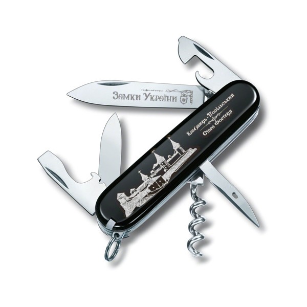 Нож Spartan Castle 91мм/12предм/черный/штоп/Каменец-Подольский, Vx1.3603.3_M0200r