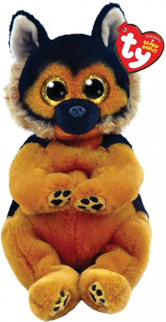 Игрушка мягкая TY Beanie Bellies Немецкая овчарка "Ace", 40544
