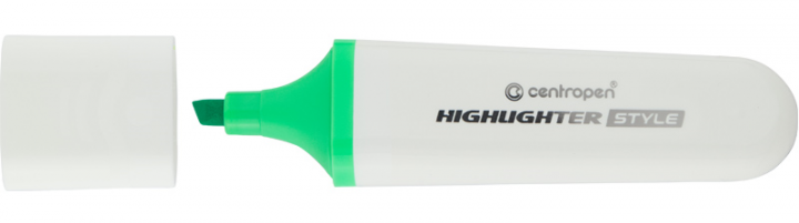 Маркер 6252 Highlighter Style 1-4,6 мм клиноподібний пастель, зелений CentroPen