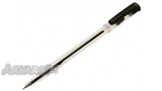 Ручка шарик/масл "Maxima" черная 0,6 мм "Rotomac", 411002