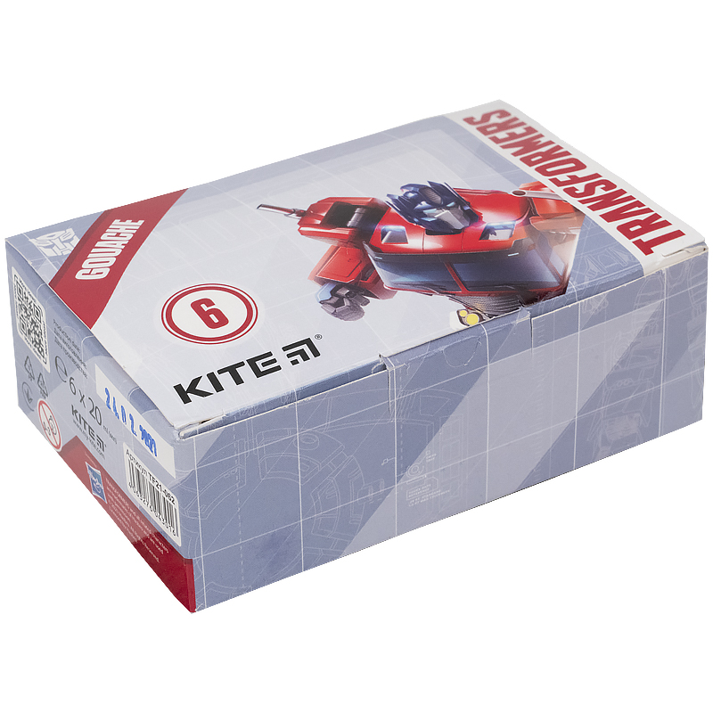 Гуаш, 6 кол., 20 мл Transformers, TF21-062