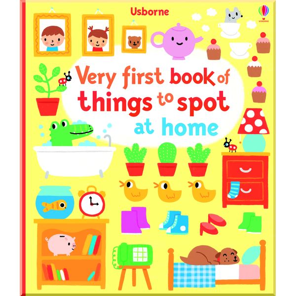 Книга "Very first book of things to spot at home" (а) (6455)