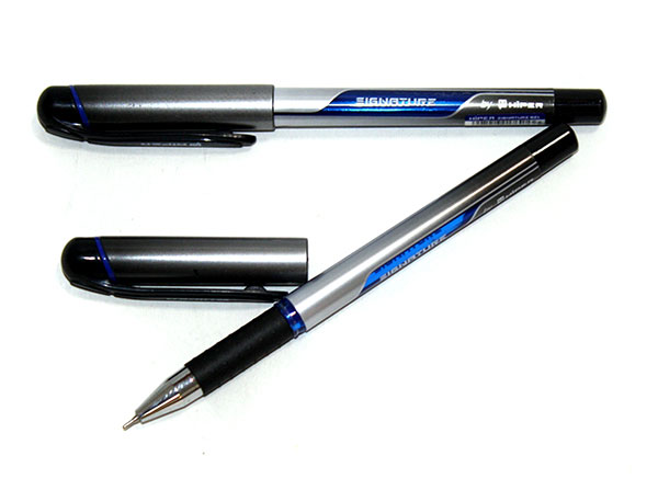 Ручка гелева Hiper Signature HG-105 0,6 мм синя