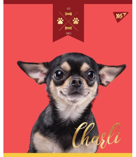 Тетрадь 12 лин. YES "Elegant Dog", 764229