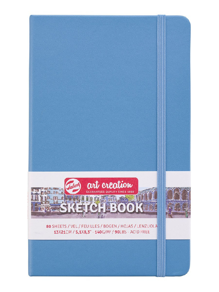Блокнот для графики Talens Art Creation 140 г/м, 9*14см, 80 л, Lake Blue, Royal Talens