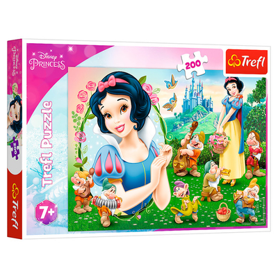 Пазл "200" - Красуня Білосніжка / Disney Princess, Trefl, 13278