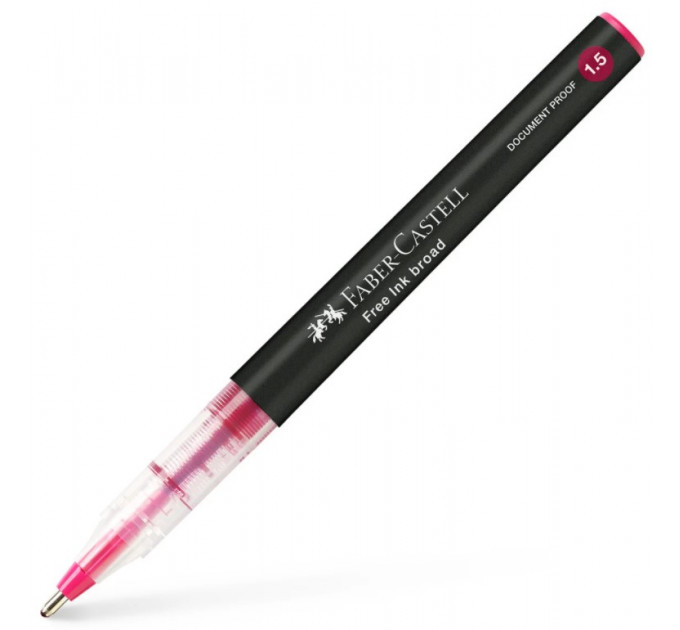 Ручка-роллер Free Ink 1,5 мм винный, 348326 Faber-Castell