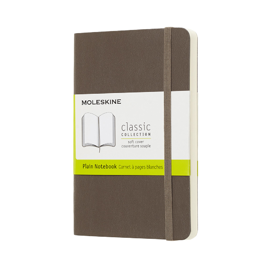 Записник Коричневий кишеньк. нелінований, Moleskine Classic, QP613P14