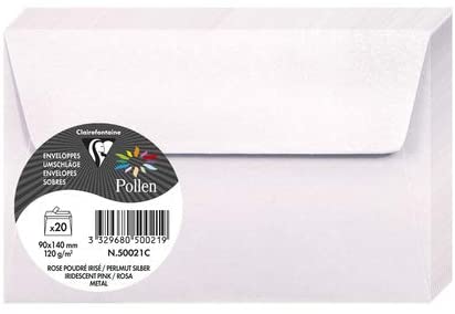 Конверт декоративний Pollen FT30 (90*140 мм)/120 г, Irid.powdered/Райдужна пудра, 50021C