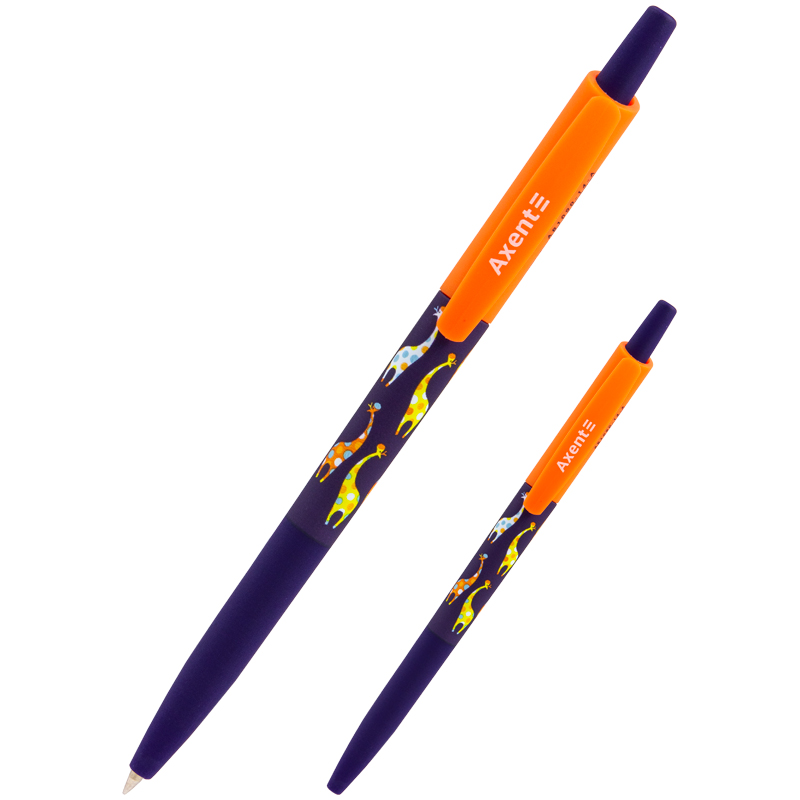 Ручка кулькова автоматична Giraffes, синя AB1090-14-A ***