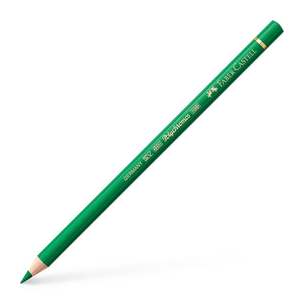 Карандаш цветной Polychromos изумрудно-зелёный (163), 110163 Faber-Castell