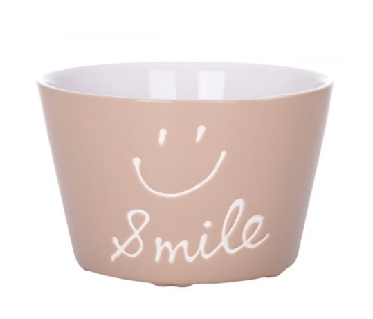 Салатник-піала Smile, 570 мл, коричневий, JH6633-2 Limited Edition