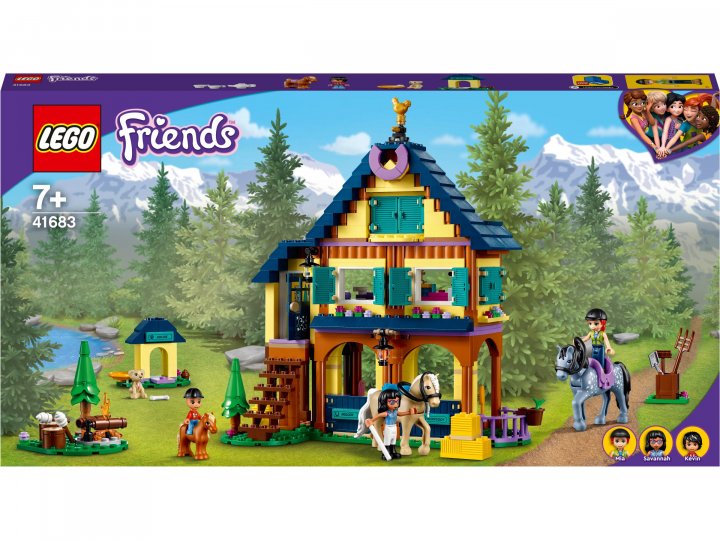 Конструктор Lego Friends "Лесной центр верховой езды", 41683