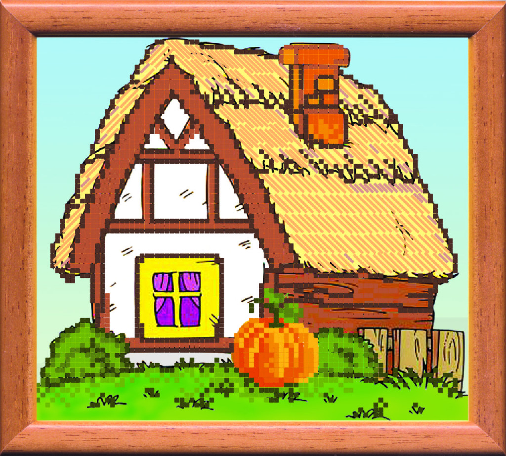 Схема для вышивания бисером СБ-277 15*17 см на авторской канве ТМ "Чарівна мить"