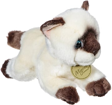 Мягкая игрушка Кошка сиамская 20 см, 110664C