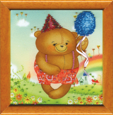 Набор для вышивания бисером Б-633 13*13 см ТМ "Чарівна мить"