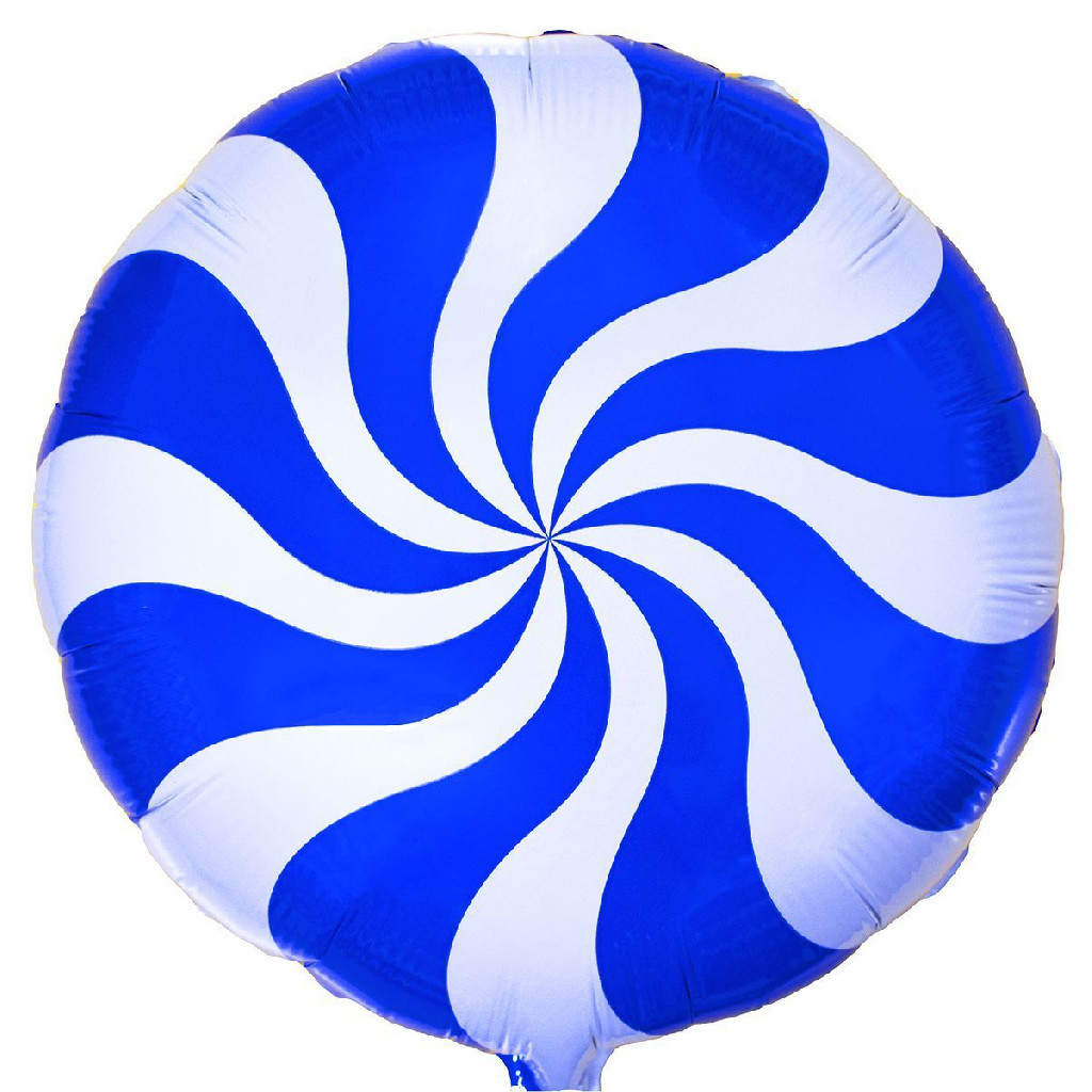 Шар воздушный 18" Конфетка голубая Ф, 1202-2105