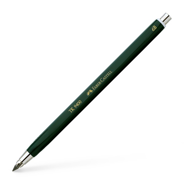 Карандаш механический ТК 9400 3,15 мм цанговый 6B, 139406 Faber-Castell