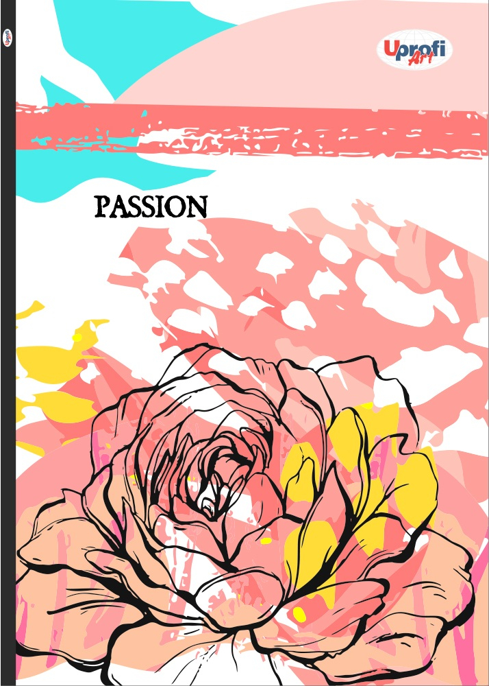 Блокнот А5 "Abstract "Love spring", 900404, TM Profiplan 