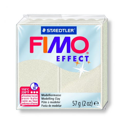 Пластика Effect, Перламутровая металлик, 57г, Fimo