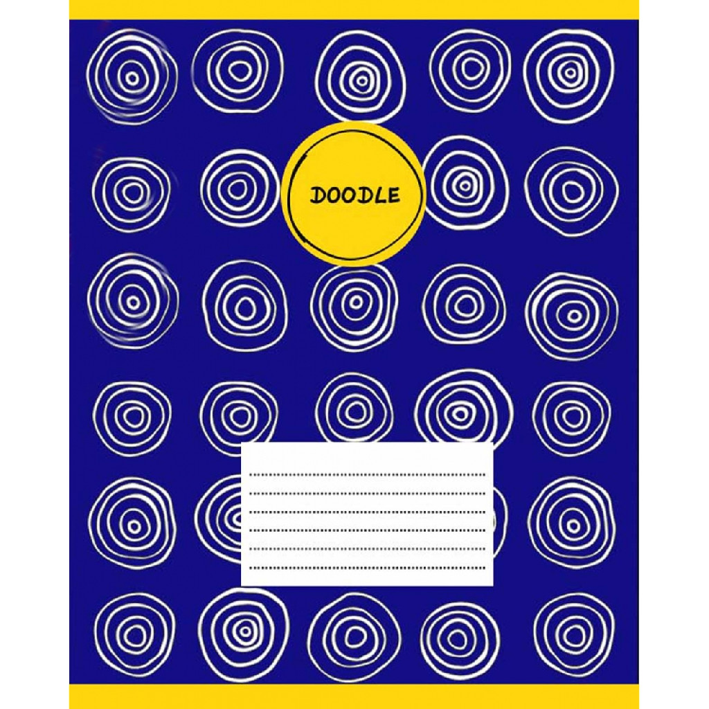 Тетрадь 12 кл. 1В Doodle, 765639