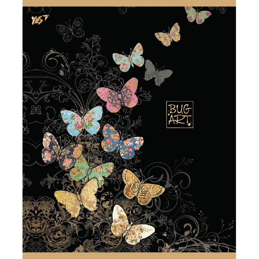 Зошит 24 лін. YES "BugArt mix" 763249