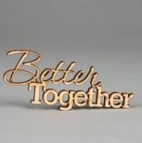 Заготовка деревянная Better Together, МС127