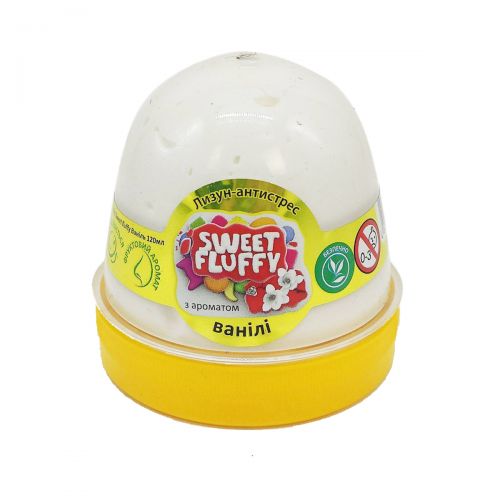 Лізун-антистрес "Sweet fluffy" Ваніль 120 мл, 80071