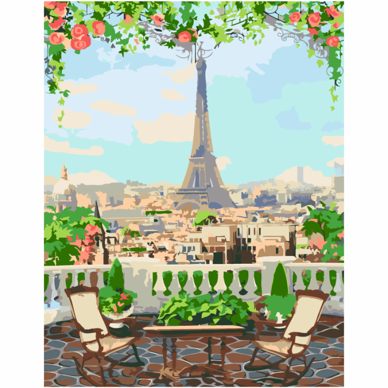 Картина по номерам "Романтическое место" 35*45 см, N00013439 Rosa Start